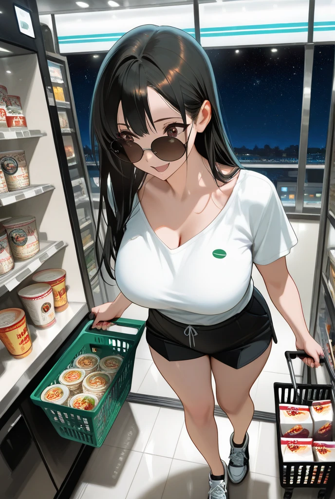 ((Highest quality)), ((masterpiece)), (detailed), One female store clerk, sexy,Sandy Beach Restaurant,Wearing a cap,Carrying two plates of food,bikini,Walking in the store