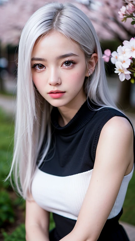 tmasterpiece,Best quality at best,(非常详细的 CG 统一 8k 壁纸),(Best quality at best),(The best illustrations),(The best shadow),1 Girl with white hair with fox ears,Female fox pose,Close up of beauty with white hair and white mask,Belle peinture de personnage,Guviz,Guviz-style artwork,White-haired god,Yang J,Epic and beautiful character art,Stunning character art,FAN Qi,Wu Zhun Shifan,Guvitz at the Pixiv Art Station,glowing sprites,Natural elements in the forest theme。Mysterious Forest,Beautiful forest,great outdoors,Surrounded by flowers,Delicate leaves and branches are surrounded by fireflies(nature elements),(Jungle theme),(Foliage),(tree branch),(glowworm),(Particle effect), Octane rendering,Ray traching,Super meticulous