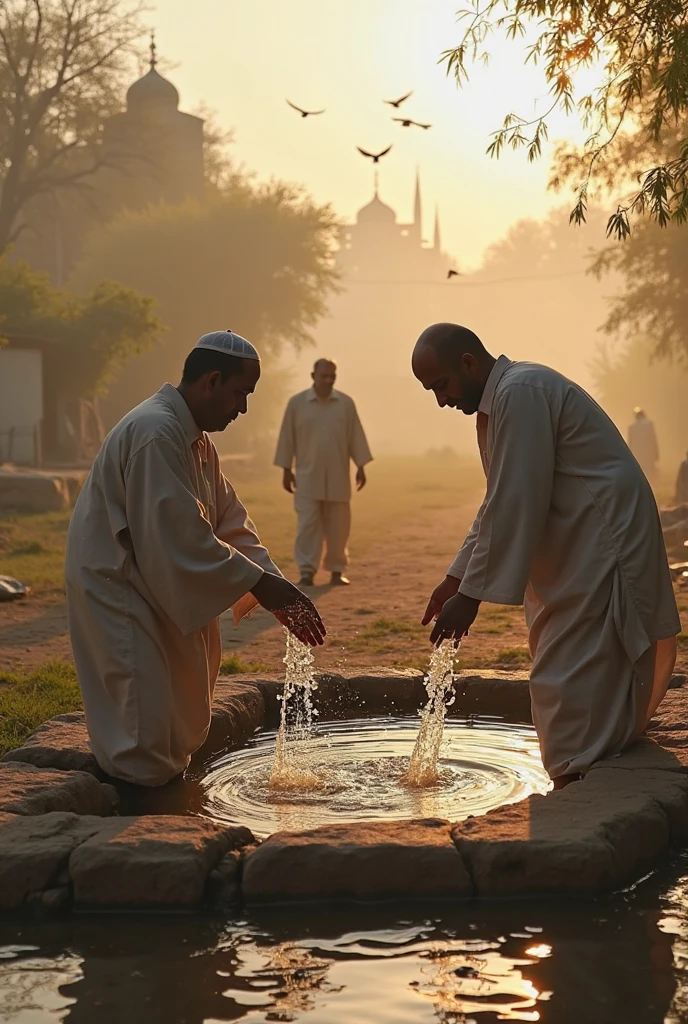 Pind daan with 2,3 people men