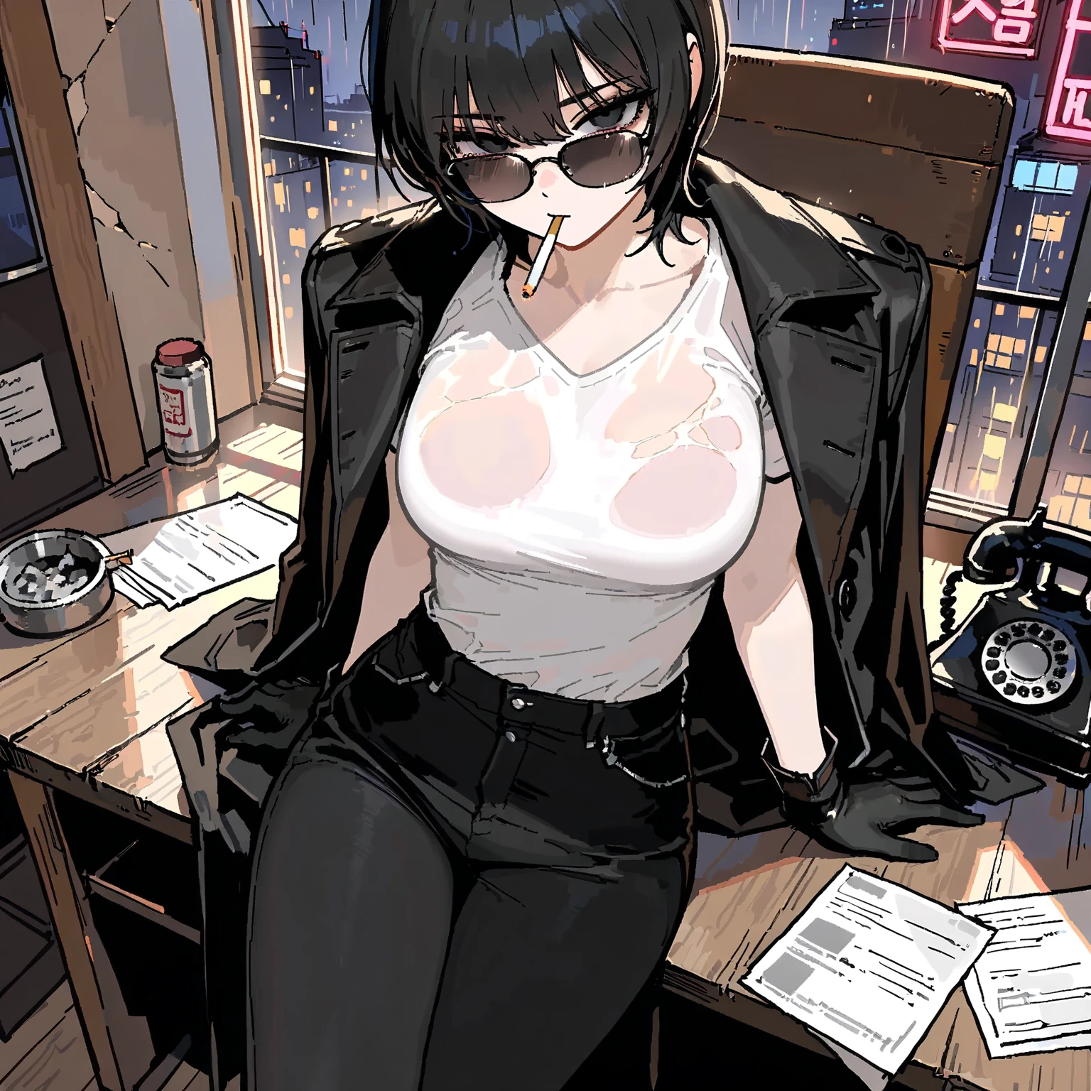 、(masterpiece、Highest quality)、Highest quality, Ultra-high resolution, (((masterpiece))), alone, Sweat、Big eyes, Composition from the front、Shortcuts、Embarrassed face、Blonde Hair、Cut your hair short、School classroom、Sailor suit、skirt、short hair、Browsing Caution、Upper body naked、Breasts exposed、Nipples、Large areola、Sitting in a chair without a backrest、Internal Medicine Examination、Woman showing her body、belly button、真Composition from the front、School Insurance Office、curtain、cubicle、window、door、Fluorescent lamp