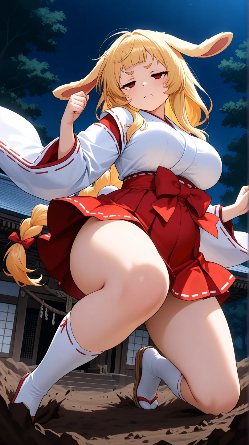 (((From below))),hot summer,skirt,Cleavage,Ass,hibiscus,suit,Polka dot panties,dance、Fan