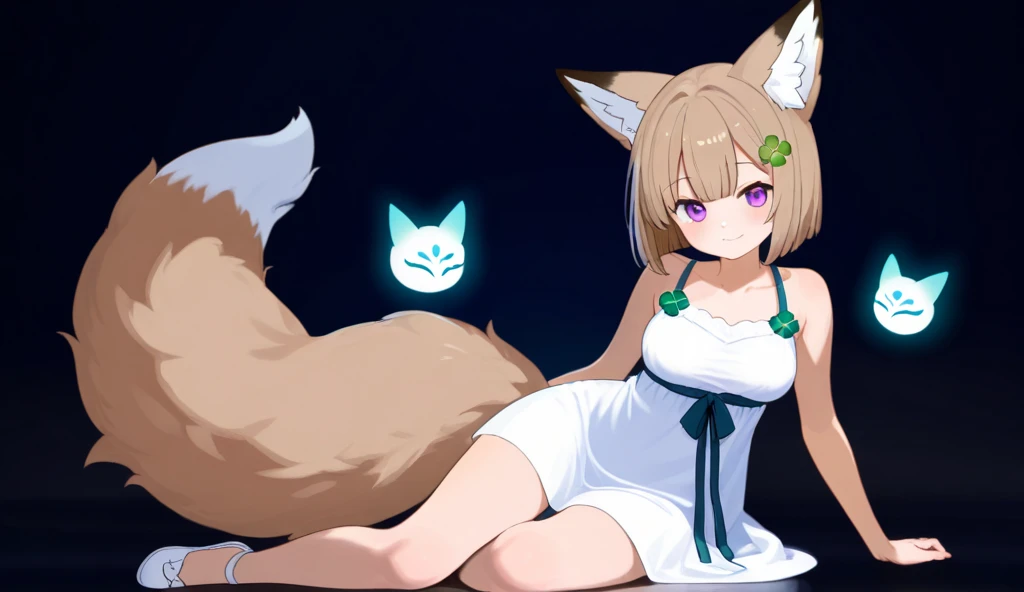 4K,8k,best quality,Meticulous detailasterpiece, best quality:1.2,Excellent details),, Solitary,Shark Tail,Cat ears,black strips,blue eyes,Short messy brown hair,White background,Gray skin,Show foot,Leg lift,Holding one leg,Four-legged to the sky,Hands on the ground,Legs straight,stand at attention, cute, nude, female, antromorphic, furry, gray and white fur