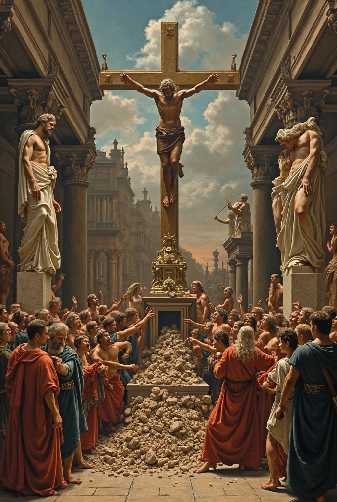 Judgment scenes in heaven