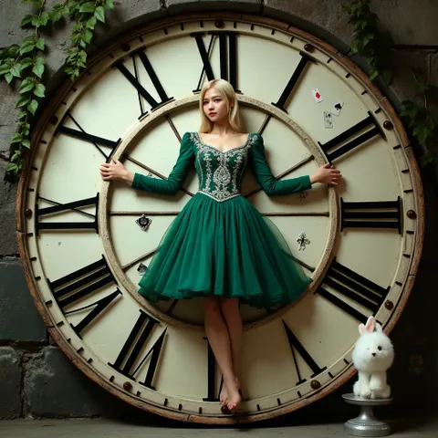 다이얼의 포인터 소녀