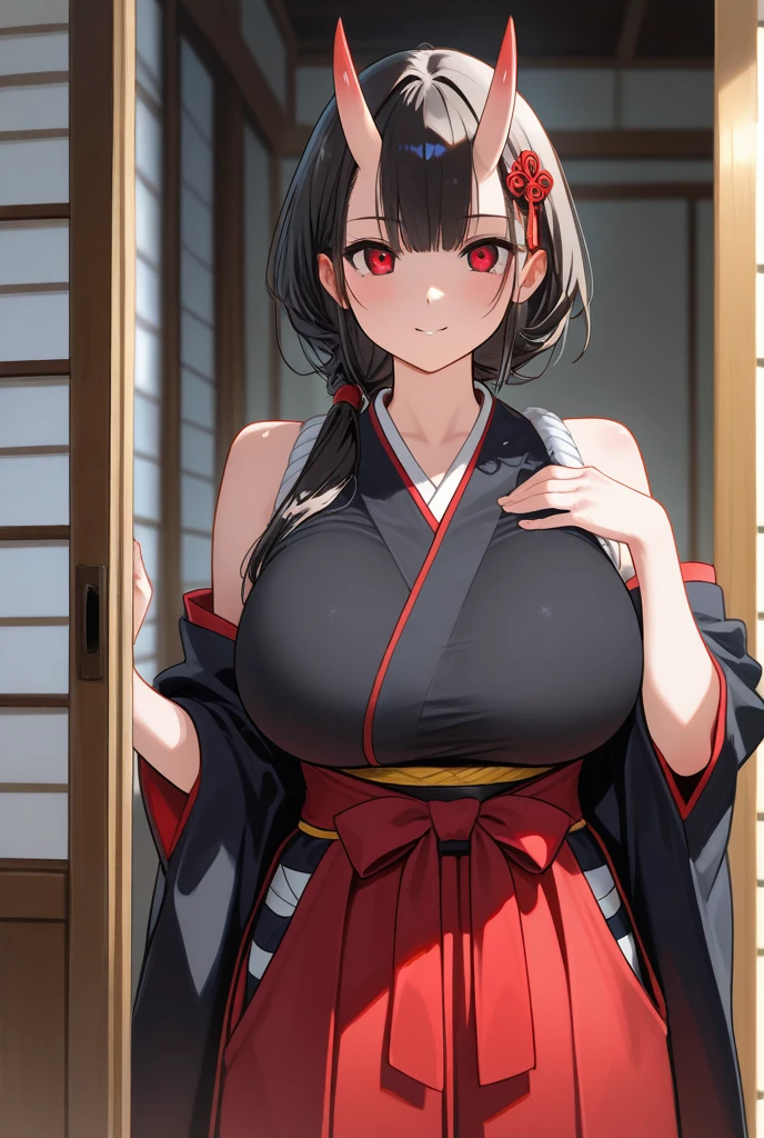 masterpiece, detailed, high quality, absurdres, redk, 1girl, solo, lips, large breasts, curvy, wide hips,
BREAK japanese clothes, red kimono, short kimono, open clothes, choker, cleavage, sash, obi, wide sleeves,
BREAK rule of thirds, office, computers, day, sunny, claw pose, tearing up,