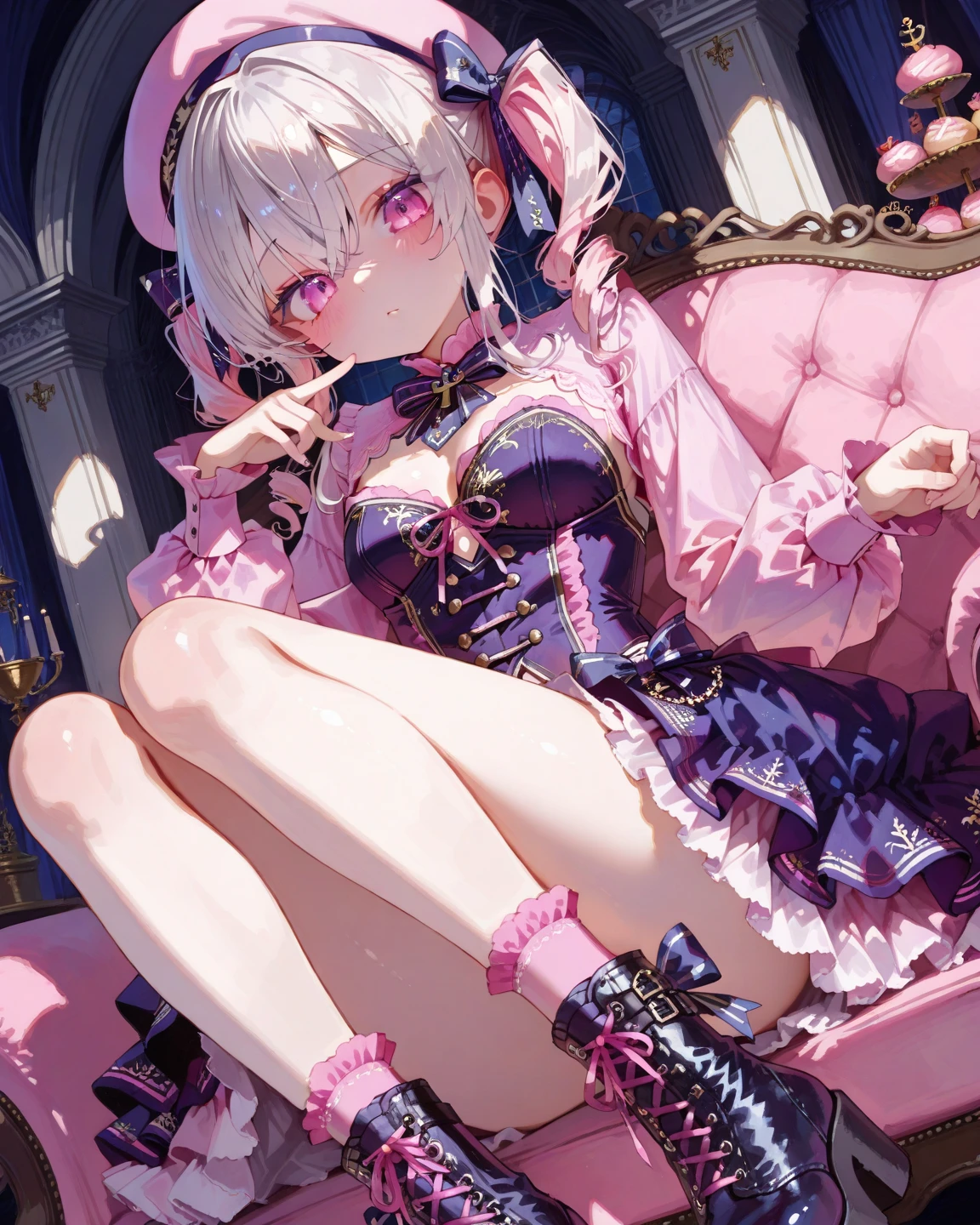 Gel coat high heels loli anchor