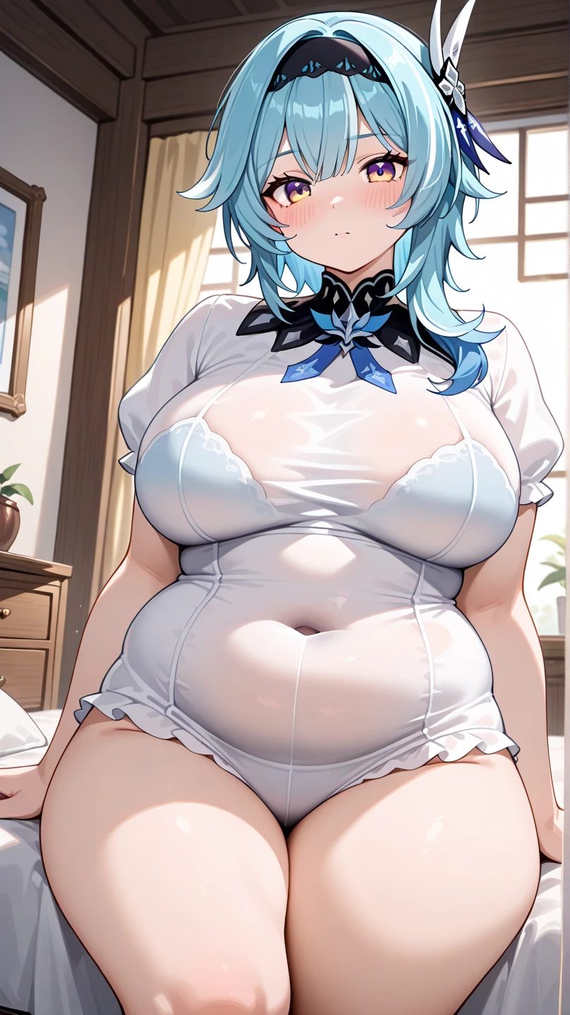 1girll, Solo, kamisatoayakadef,{{back}}，((Back view))，Fat stature，A lot of fat，potbelly，labor， Naked all over the body，nakeness，No clothes，（Be red in the face：1.3），（cum on tongue：1.3），（Shoot on the chest：1.3），（cum in thigh：1.3），（cum on the stomach：1.3），（cum on facial：1.3），（with her mouth open：1.3），Sweaty skin，Wet underwear，A large amount of milk flows from the breasts，The body is covered with a white viscous liquid，Shoot on the chest，on top of the bed，spreads her legs apart，Missionary post reveals masterpiece,grabbing her own breasts，The best quality, Ultra-detailed, Beautiful lighting, bangs, Moles under eyes，Blue_Eyes, Perfect eyes,Fat bloated body，thick leg，The legs are thick，breasts focus，breast close-up，breasts focus,4K,Photorealistic,Seductive looks,Eyes tease ,bite lips,Ass focus,Sexy plump,breasts focus,gigantic ass,Detailed curves,upper legs,Visit the bedroom in the evening,breasts focus,Sleep in bed，gigantic cleavage breasts，Aerial Photography，Shooting in the genitals，A large amount of milky white fluid flows out of the genitals，Milky white fluid comes out of the genitals in large quantities，