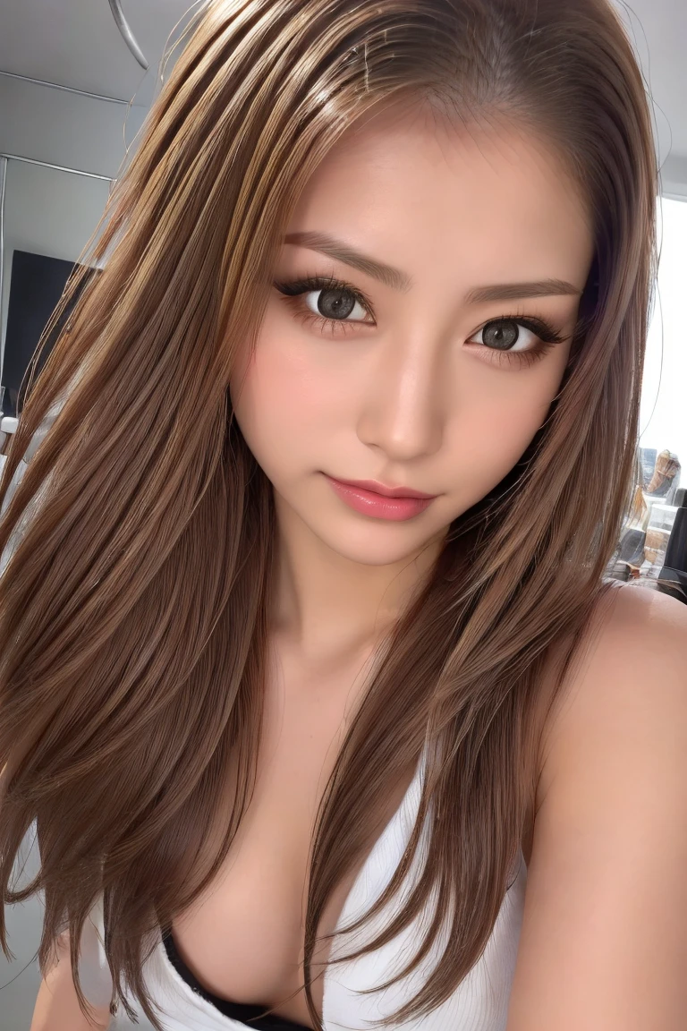 Cinema Lighting、(Key Light:Front 45 degree angle, Subsidy Light、Faint backlight、Shadow), Accurate human body、Knowledgeable person、Correct five-finger、RAW Photos、 4K - ultra-vivid、Highest quality, masterpiece, Ultra-high resolution, (reality: 1.4), (((Oilskin,Glowing Skin、Realistic skin texture、Beautiful skin in every detail、Glowing Skin、Glowing Skin)))、 Written boundary depth, Focus on the center, Focused girl、Background Blur、Beautiful Eyes, Perfect face and eyes、 (night:1.8,) girl, Short bob black hair, Early teens, Purple collar, Black face mask, Earrings, Big Breasts, thin, Are standing , mischief, zettai ryouiki, irrational solution, Absurd details, Highest quality, (((Big Breasts:1.3))), Grab your chest、 (((The gold thong slingshot bikini is a must-have)))、White skin、(((Female dog、Sexy Female dog、Super heavy makeup,ga yaru makeup)))、Full Shot, (Ahegao:0.8)、Muscle Girls、Sweaty、Nipples are always erect、The mouth is duck-shaped