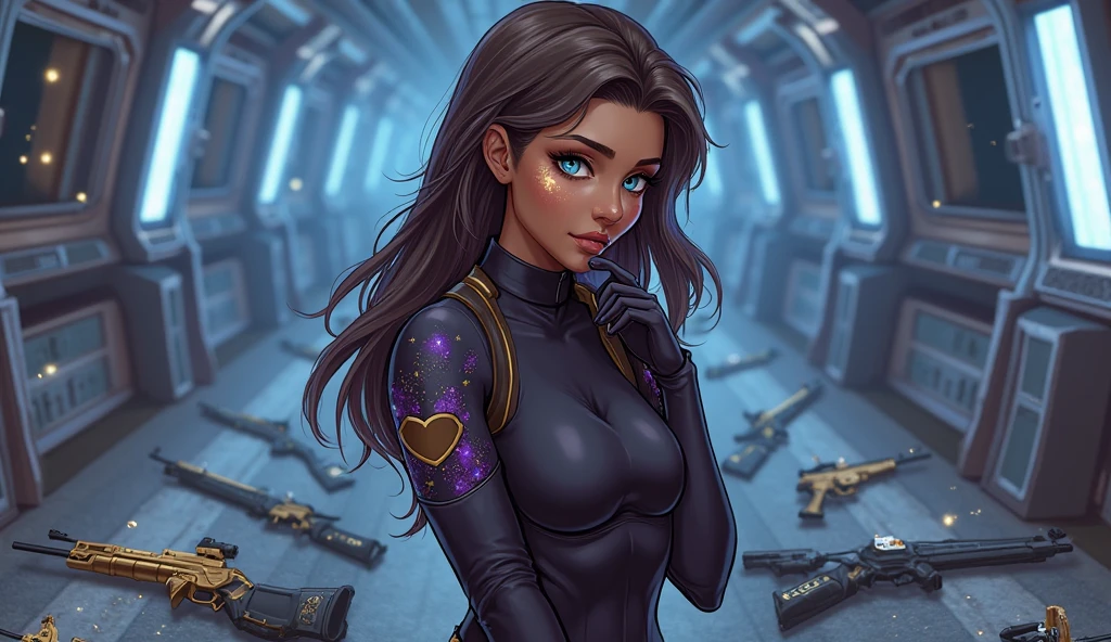 (((ultimate best quality))),((((solo:1.2)))),((((1girl:1.2)))),((((beautiful perfect woman)))),(((detailed perfect body, detailed perfect finger))),((((((ultimate spacethriller movie poster)))))),(((bust up, close up))),(((((American comics))))),(((extreme highlights))),(((Extremely colorful, primary colors))),cleavage, super beautiful lady,(((((typography))))),(((text))),(((((looking up or looking down))))),(((((speech bubble))))),(((A confident face)))