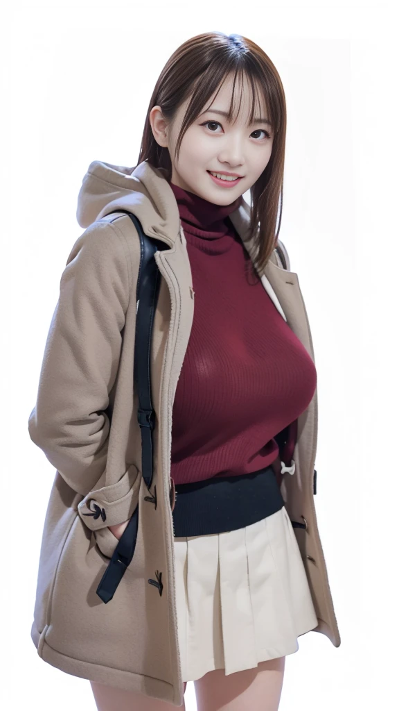 abrigo de invierno, tetas grandes, detalle de cuerpo completo, WITHOUT SHOWING BOOBS, ropa de invierno, profundidad de campo, ropa elegante, highest quality,