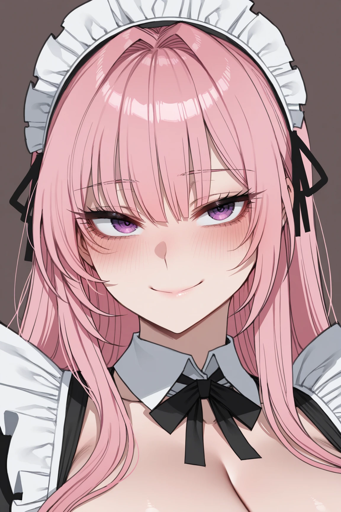 lucy pyre, gangbang, maid dress, High detail