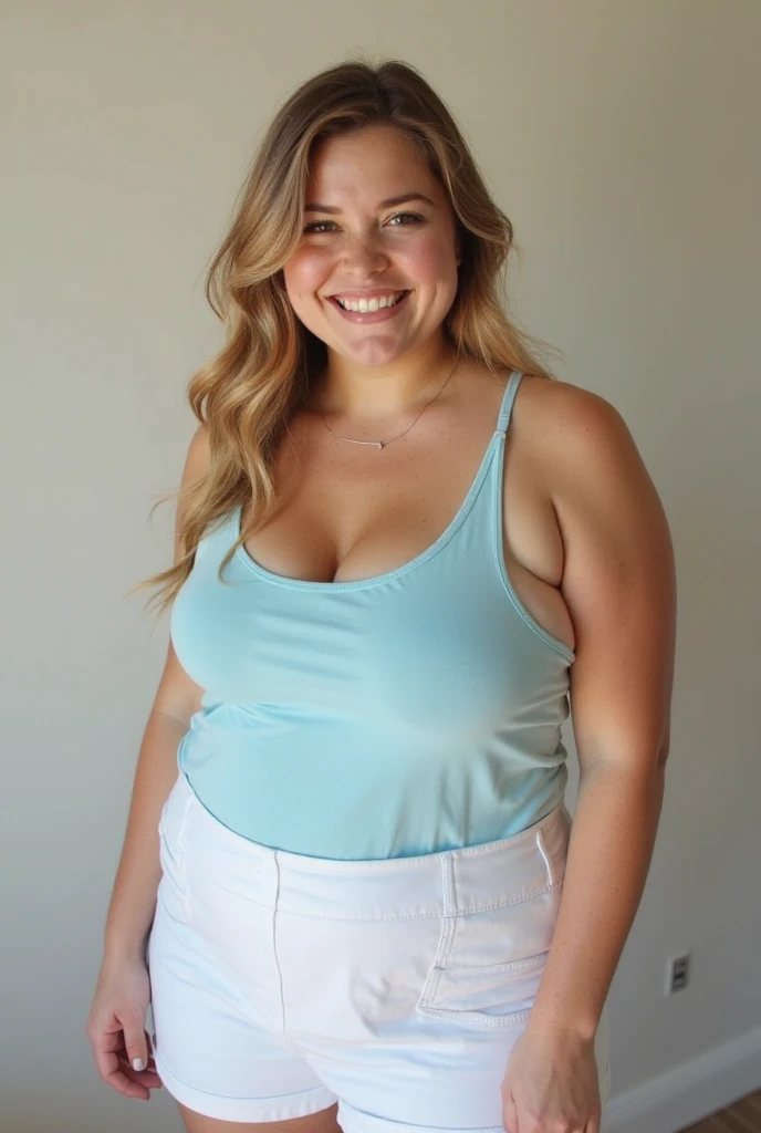 Photo of Anna of Arendelle wearing tenis equipment, playing tenis, tenis court, Nice, show breasts, huge breasts, tall, sexy legs, bursting huge breasts, wide hips, busty, sexy, enormous breasts
