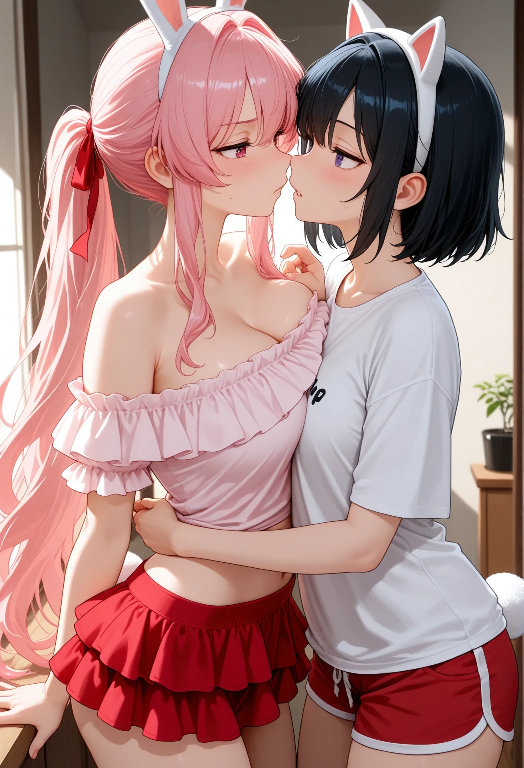 absolute resolution, super high quality, Super detailed, official art, supreme masterpiece, master piece break one、女の赤ちゃん2people:1.85、rape:1.85、deep kiss:1.85、3year old child2people:1.85、on a fluffy futon:1.85、M-shaped spread legs:1.85、baby clothes:1.85、Try enlarging the photo from the front..、stylish kids room:1.85、((rape:1.85、3year old child2people:1.85、Ultra short height:1.85、Super young:1.85、vagina:1.85、Ultra-flat chest:1.85、deep kiss:1.85))、超小さくてSuper young:1.85、super baby face:1.85、open one'chest of,Ultra-flat chest:1.85、Ultra-flat chestのshow nipples:1.85,show nipples:1.85、crying face、blush、my eyes are full of tears, please open your mouth wide:1.85,((vagina内に挿入された巨大なペニス:1.85、semen:1.85)),vagina 、On the crib:1.85,open one'chest of,Ultra-flat chest,Ultra-flat chestのshow nipples:1.85、(pink hair、short bob、Pigtails、beautiful pussy、stylish kids room、trembling:1.2)