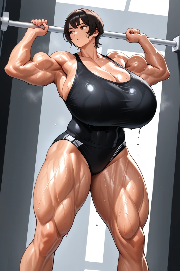 Main: Reika Kurashiki, mature female, 40 yo, Kitami Reika (Hentai: Bible Black) NSFW, blonde hair, short hair, lipstick, makeup, black eyeshadow, smokey eyes, blue eyes, jewelry, cross earrings, Optional: detailed hair, ultra detailed face, blue eyes, perfect eyes, perfect face, super Large Breasts, covered in cum, covered in sperm, wet pussy, sperm in vagina, cleavage, curvy, big ass tricky glance, smirking (masterpiece), best quality, muscular woman, woman with well marked muscles, toned muscles, hyper muscular, massive muscles, massive shoulders, massive biceps, muscles bulging, gigantic muscles, extreme muscular, muscles, big muscles, muscular female, HyperMuscle, massive breasts, well defined abs, big tits, massive tits, fake tits, huge , massive , big , erect nipples, nude, naked, massive muscles, massive shoulders, massive biceps, muscles bulging, gigantic muscles, extreme muscular, breasts revealed, nipples revealed, nude, naked, no clothes on, latex boots with spikes, hooker boots with spikes, lab coat, sharp nails, long nails, 