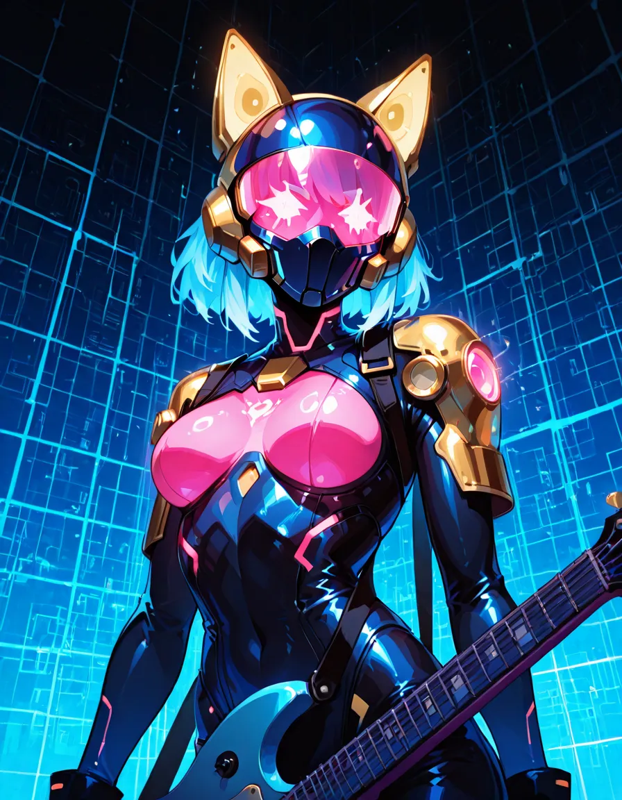 , A solo shot featuring Ms Fortune  a DJ, showcasing her skills on the turntables at a vibrant rave.