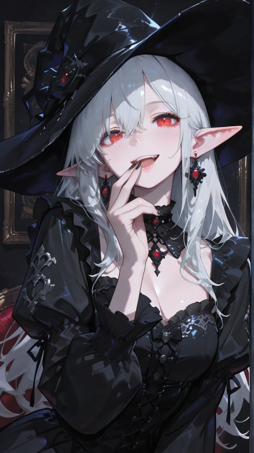 (8K, Best quality, tmasterpiece:1.2),\(eye detailed\),\(Facial features\),(\(Clothes detail details\)\),(Poor milk),(Facial focus) ,Very detailed CG unity 8K wallpaper,hugefilesize,ultra - detailed,A high resolution,absurderes,beautidful eyes,Ray traching,dramatic shadow,finely detailled,Dramatic angles,Hyper-detailing,(1 girl:1.3),(Solo),Loli,Little girl,Deep sky blue hair color,Dark golden eyes,Long hair,Sideways ponytail,Vampires,(paleskin:1.4),(Slender and sharp red manicure:1.4),(Black cape:1.3),(Black dress:1.3),(Red lace skirt:1.3),(//British aristocratic style clothing design:1.5//),(//Background with(Outside the British House,Bats flying in the sky,deep in the night,Red moonshine,moon full):1.5//)