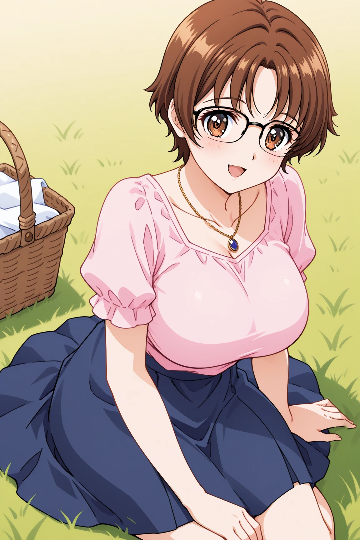 mother with big breasts