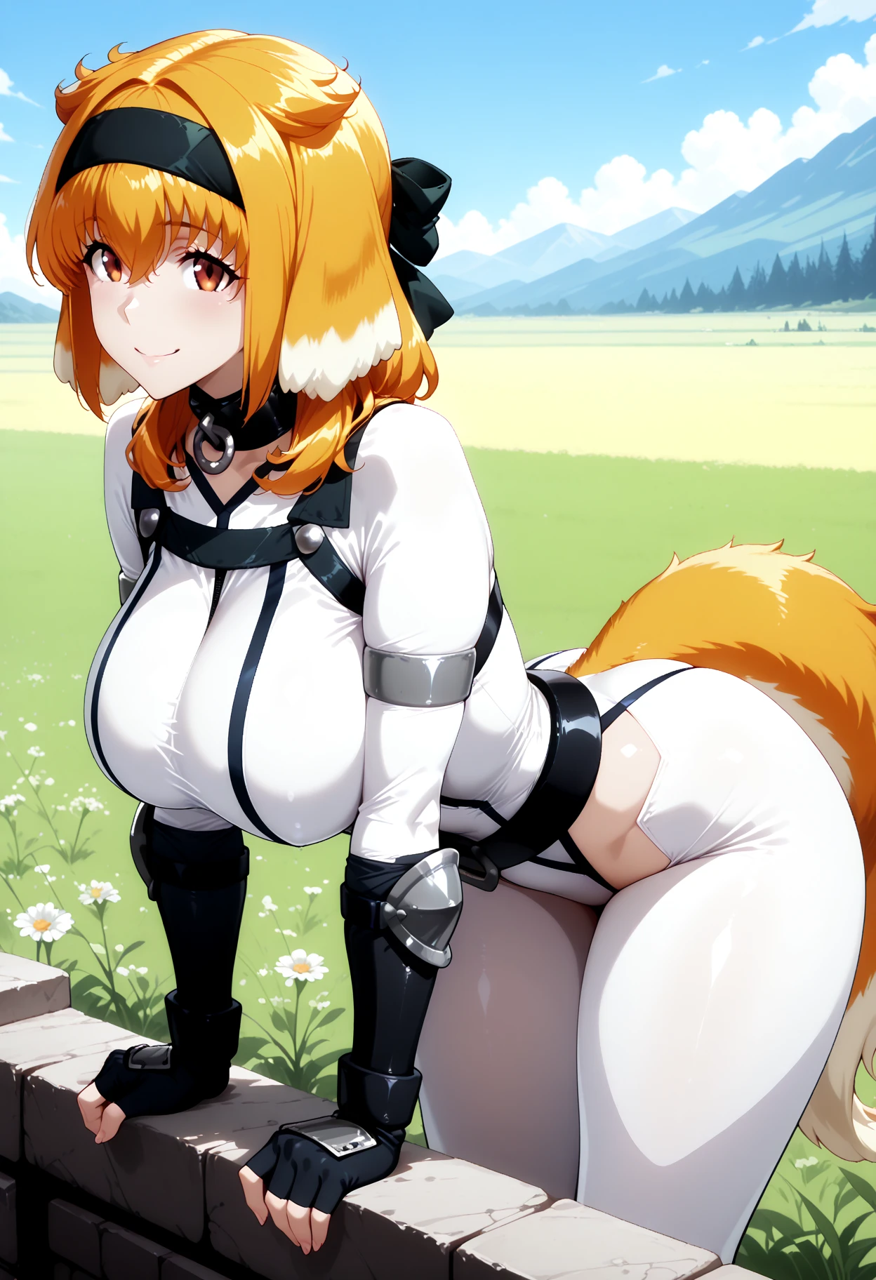 masterpiece, best quality, extreme detailed,1 girl ,PlanetaryGTS, larger than mountains, litle city, on bed:0.5, sitting, tongue out, mouth open, blush,large breasts,little city,little buildings, little skyscrapers, destruction, sitting on little city, tiny city underneath her butt, tiny city underneath her, rampage, view from behind,sky,day, hands,cat ears, cat tail,looming,pov,orange color short hair,white leotard, white tights,masterpiece, best quality, absurdres, ultra detailed,mountain ,horizon,skyline