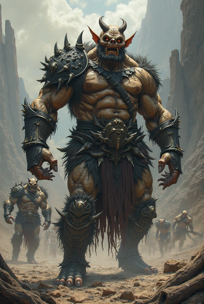 Giant, final showdown, epic scene, by Boris Groh, best quality, masterpiece, high details, Ultra intricate detailed