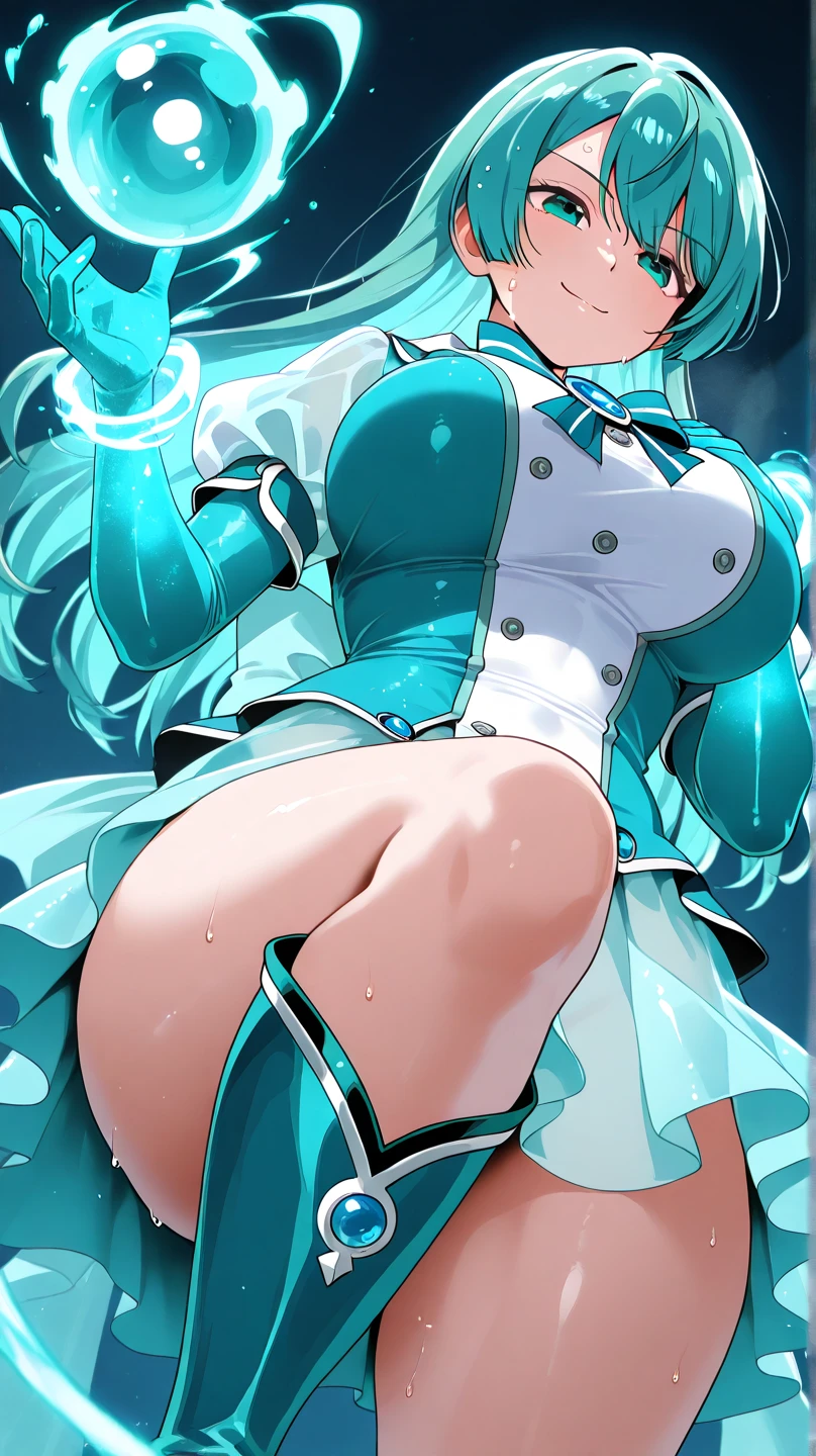 1 girl, closeup, face focus, shoulder portrait:1.5, long pink hair, small breasts, ceremonial dress,wizardcoreai, creationmagic , ethereal creation, fragmented construct, particles stream, kokomidef:1,Women stink,fart,Stick out your huge ass here