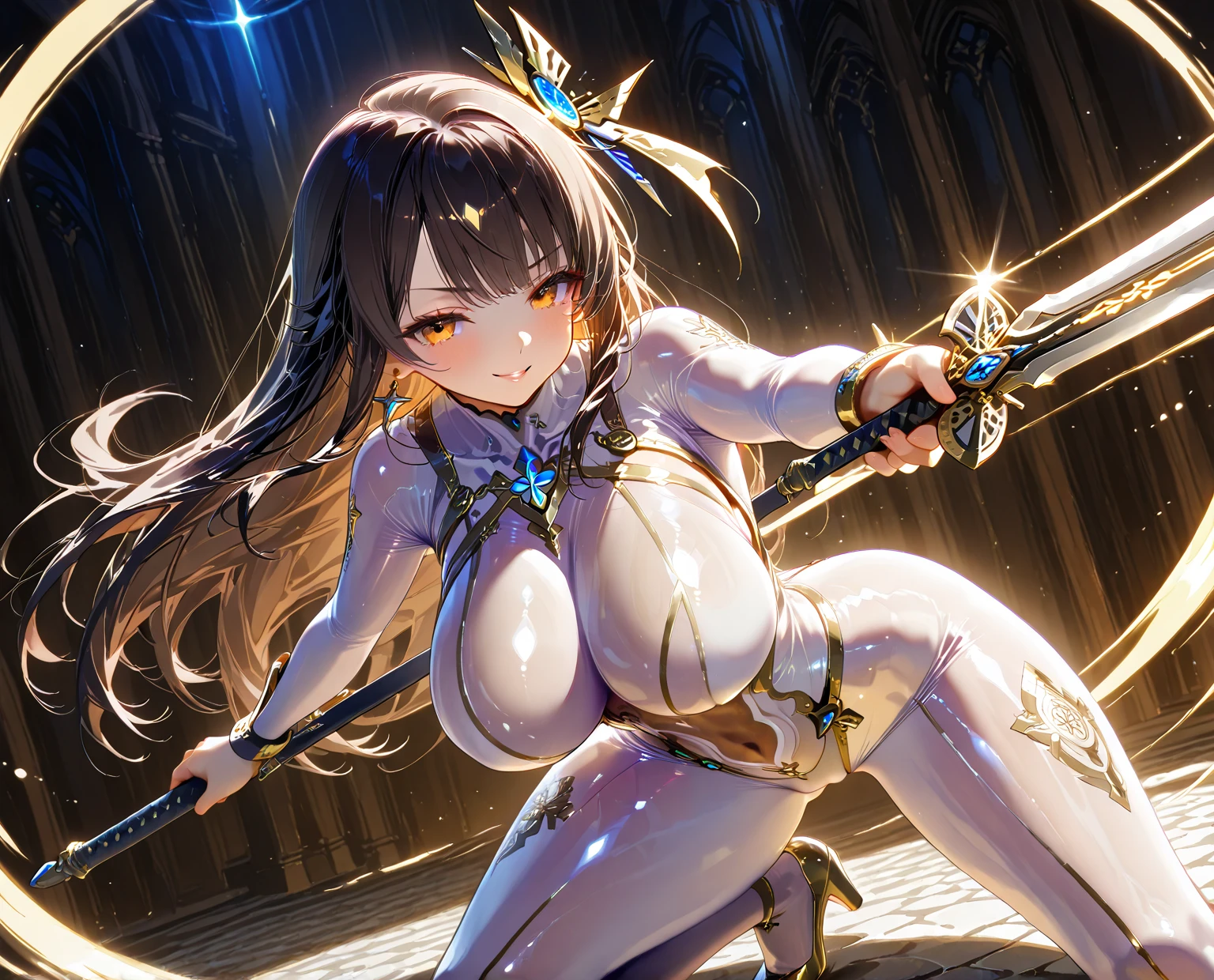 ((((((outstretched hands, out stretched fingers, outstretched arms)))))) black hair, bare shoulder, red eyes, very long hair, cleavage, large breasts, dress, showgirl skirt, high-leg, cleavage cutout, tiara, bare thighs, gauntlets, bare shoulder, spread fingers, bare fingers, bare hands, good hands, best hands, Correctly aligned fingers, extremely detailed hands and fingers, ultra detailed hands and fingers, super detailed hands and fingers, perfect hands and fingers, biologically accurate hands and fingers, (((4 fingers and 1 thumb accurate hands and fingers))), beautiful hands and fingers, hands and fingers drawing, human hand and fingers, perfect arrangement of fingers, detail focus hands, detail focus fingers, perfection hands, better hands, adult face, fearless face, (((both arms, two arms, both hands, two hands))), super fine illustration, masterpiece, masterwork, by famous artist, official art, ultra high res, best quality, high quality, Hand, detailed, perfect, perfection , hands, both hands is Thumb and index finger and middle finger and ring finger and little finger, even hands, panties, thighhighs, symmetrical bangs, gleaming skin, oil skin, shiny skin, wet skin, sweat, rouge, exquisite, beautiful, extremely detailed cg unity 8k wall paper, perfect face, ultra detailed beautiful face, perfect nose, perfect mouth, clear eyes, light eyes, perfect eyes, symmetrical eyes, even eyes, 16k portrait, absurdres, perfect body, perfect anatomy, perfect proportion, perfect arms, perfect torso, symmetrical hands, symmetrical arms, open arms for viewer, extremely detailed cg, beautiful artwork, production art, ultra quality, high quality, finely detailed, insanely detailed, absolutely resolution, raw photo, fantastic, amazing, beautiful portrait of cute anime girls, hdr, very aesthetic, cinematic, super detailed skin, top quality, intricate, professional quality, highly detailed, crisp quality, sharp focus, rich contrast, extremely high resolution, realistic hands,