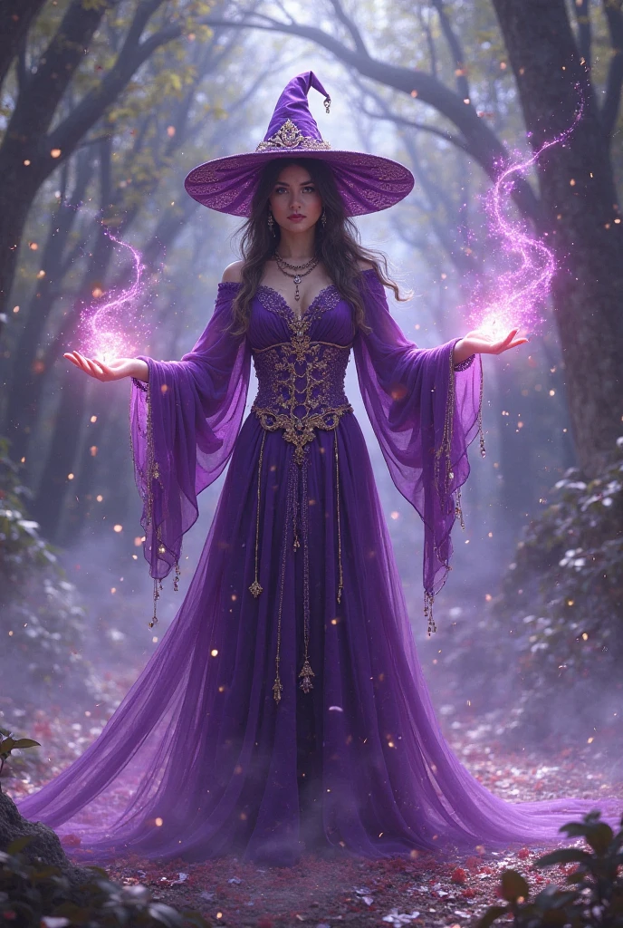 victorian background, victorian beauty,  wizard, colorful dress,  Bold Posture ,  mysterious look, Exploding Magic , Slightly exposed ,  Full Body Expression , beef bone , sternum, perfect face, perfect body, 인간  wizard
