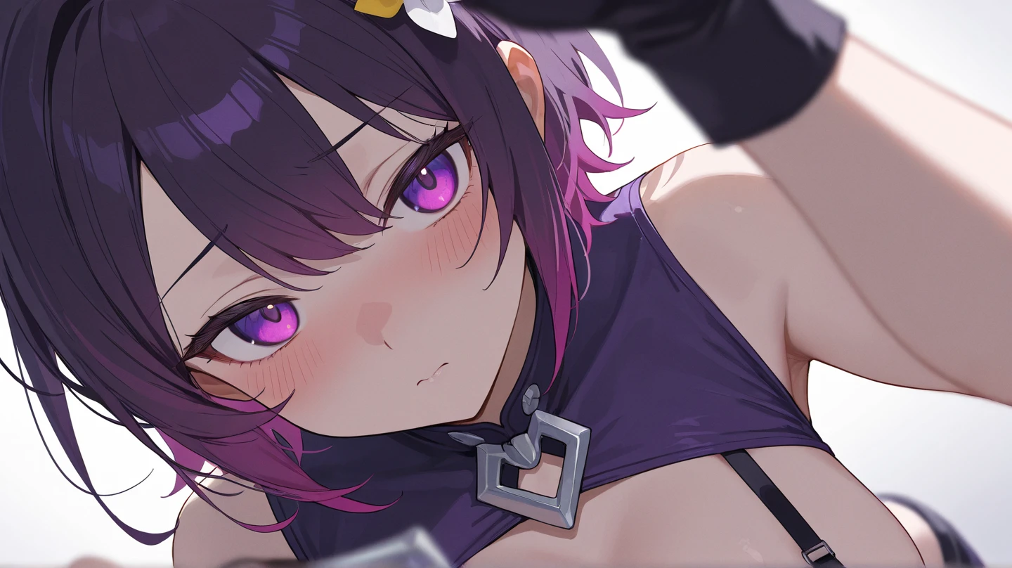 Nsfw,(((1girl,1boy,fellatio))),grimgarshihoru, shihoru, short hair, purple hair, (purple eyes:1.1),
BREAK skirt, thighhighs, gloves, hat, bare shoulders, purple hair, detached sleeves, witch hat,
BREAK looking at viewer,
BREAK outdoors,
BREAK (masterpiece:1.2), best quality, high resolution, unity 8k wallpaper, (illustration:0.8), (beautiful detailed eyes:1.6), extremely detailed face, perfect lighting, extremely detailed CG, (perfect hands, perfect anatomy),
