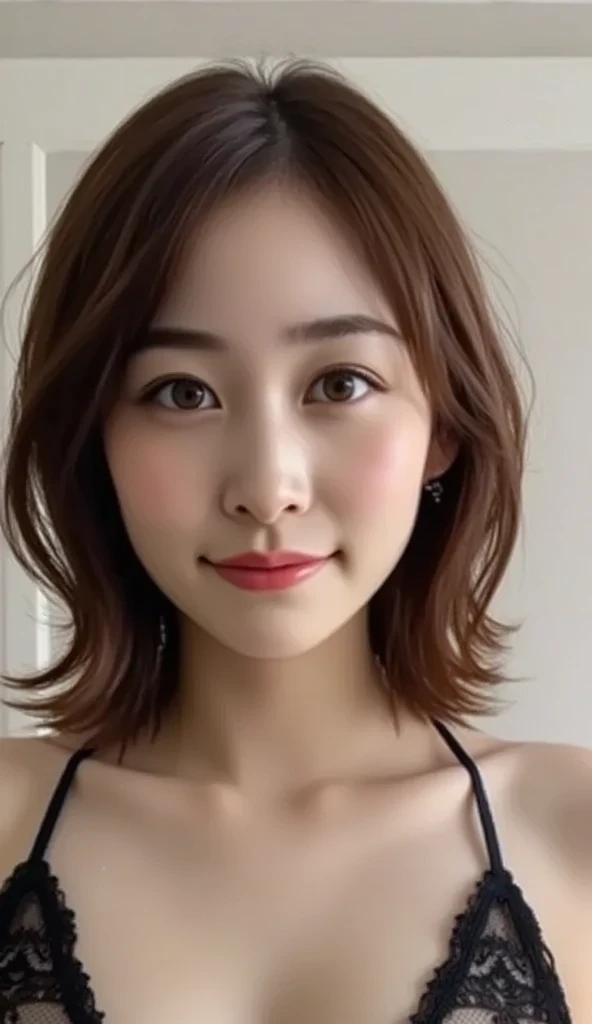 ((highest quality, 8k, masterpiece: 1.3)), sharp focus: 1.2, beautiful woman with perfect figure: 1.4, slim abs: 1.2, (random hairstyle color: 1.2)), (wet white button long shirt: 1.3), rain: 1.3, street of night: 1.2, wet body: 1.1, night、 Highly detailed face and skin texture, fine eyes, double eyelid, big breasts, smile, Show your collarbone、beautiful clavicle、Berry Short、