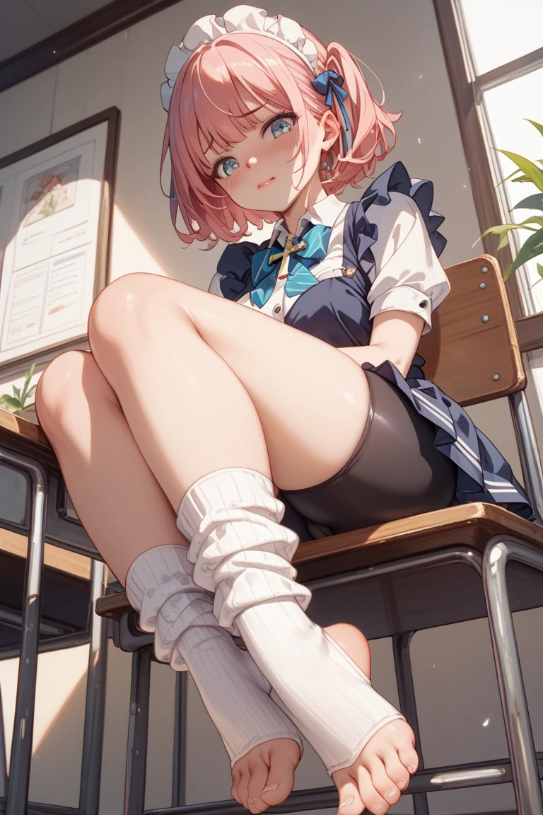 (Images that are not subject to viewing restrictions:1.5),(BESTquality),(16K),(Super Resolution),(White-skinned cute beauty),(Delicate anime),(High twin tail hair:1.5)(very cute),(very cute美女)(1 person),(Very delicate),(Squat with your feet wide apart:1.8),(smile),(Beautiful body:1.3),(Smart body:1.3),(Angle from below:1.2),(Worshiped by everyone:1.2),(Frilled Skirt:1.3),(blush),(誘うようなsmile:1.3),(PINK Panties:1.3),(Sit with your crotches wide open to the left and right.:1.8),(PINK Pantiesのスーパーモデル:1.3),(Sharp details of the crotch:1.2),(Bright lighting),(Belly button exposed:1.2),(See-through panties:1.2),(Frill Panties:1.3),(Thin suspenders:1.2),(White knee socks:1.２),(garter belt:1.3),(Sweating profusely),(Very hot day),(Largely torn clothes:1.3),(Belly button dent),(Pink Shoes:1.5),(She is doing a sports diet by doing squats with her legs spread wide apart:1.2),(Angle from the model&#39;s crotch:1.3),(DOUBLEHAND BEHIND HEAD AND SQUAT:1.3),(Slender sexy female legs:1.3),(Micro Panties:1.3),(perfectfinger:1.2)　　　　　　(　purple hair:1.3　),(｛　Asamiya Athena 　:1.3　｝),
