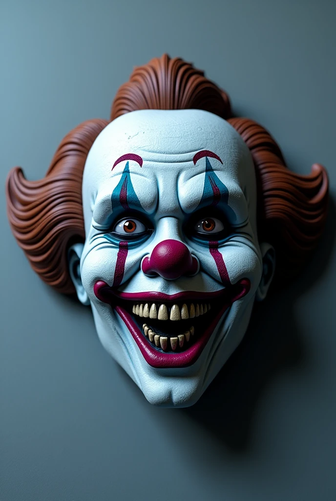 . Closeup of a creepy Brazilian cyberpunk clown in a circus background bycircus background, a character portrait, trends on deviantart, Dark atmosphere, riot realistic entertainment, techno, Pedro Hurley, costume, tirada com Hasselblad H6D 100c, the HCD 24mm lens, old master photorealist, cinematic lighting, volumetric lighting, dark atmospher, soft lighting,