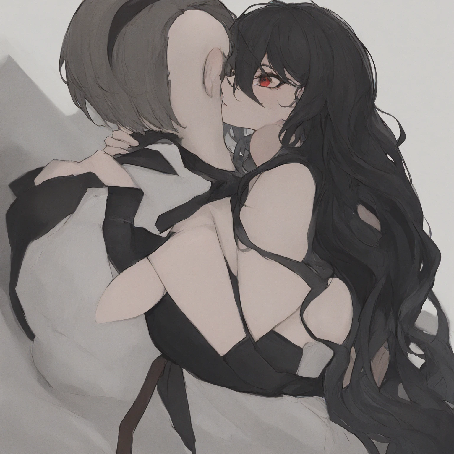 NSFW,masterpiece,Highest quality,High resolution,Super detailed,marnie_\(pokemon\),Aqua Eye, Black Choker, Red ribbon,(High-quality lace lingerie),jewelry,Small breasts,Embarrassed,blush,(Ecstasy face),Love Hotel at Night,Luxurious Room,Sexy pose,Seduce,(Prostitute),(Prostitute),(Elderly men),sexual harassment,Molester,(Having sex),(Squirting)