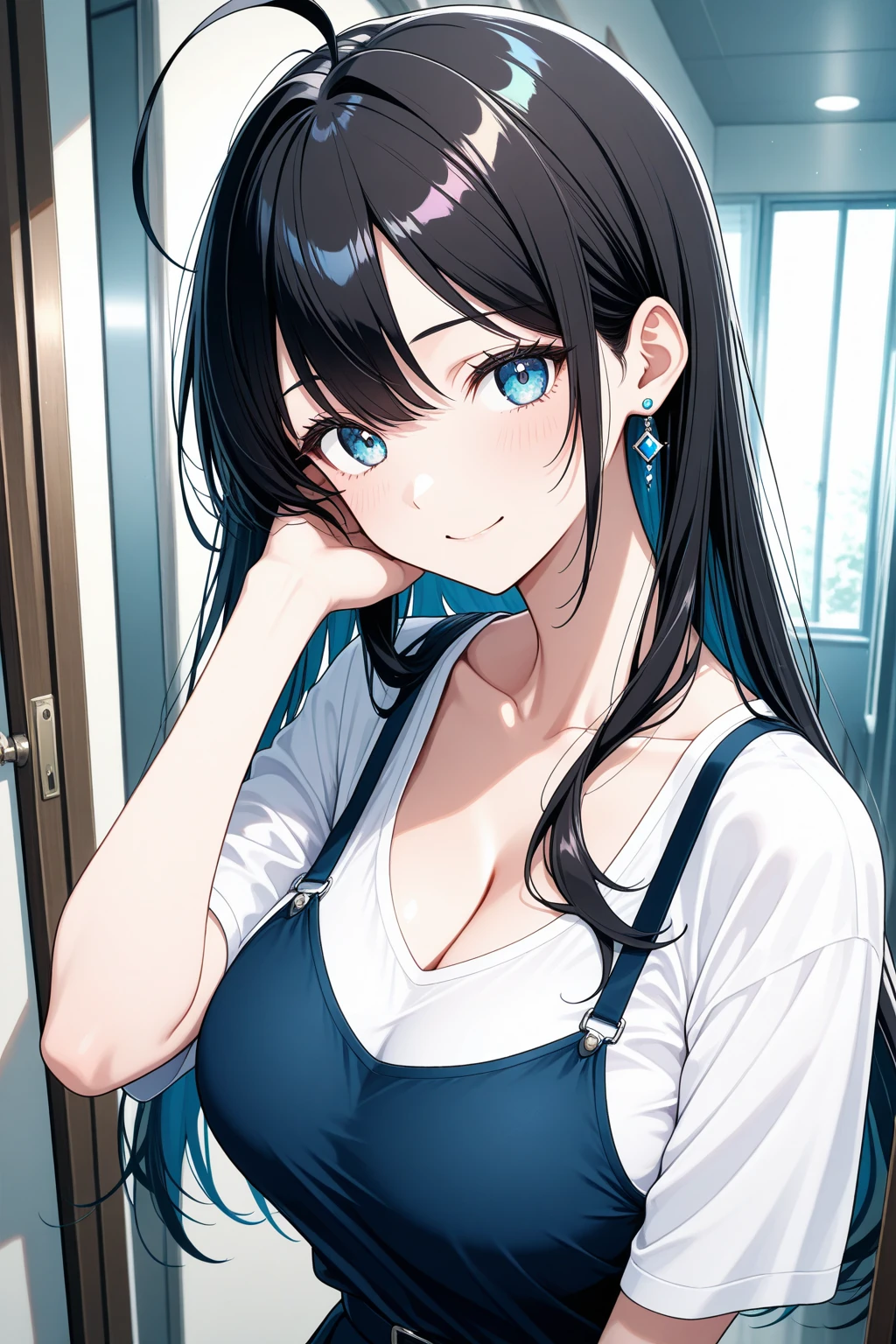 (masutepiece:1.3), (8K, Photorealistic, Raw photo, Best Quality: 1.4), Japanese, (1girl in), Beautiful face, (Realistic face), (Black hair), Beautiful hairstyle, Realistic eyes, Beautiful detailed eyes, (Realistic skin), Beautiful skin, Attractive, 超A high resolution, A hyper-realistic, Highly detailed, Golden ratio,Animated image of girl in uniform riding bicycle and flying in the sky Japan