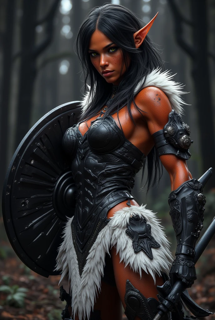 ((Simon Bisley)), Linda mulher de corpo inteiro, 30 anos, corpo musculoso e perfeito, guerreira feroz, colorful clothes filled with metal spikes and chains, detalhes absurdos, absurdos, Frank Frazetta, com micro roupas, quase totalmente nua, com pouca roupa, Tiny thong, seios grandes, decote generoso, muito metal na roupa, ombreira no formato de uma caveira, ((Seios Grandes Mamilos Grandes)), fantastic art clothes, cabelos cumprido ou curto, cara de brava, reino sombrio, pose sexy, fantastic landscape, fantasia adulta
