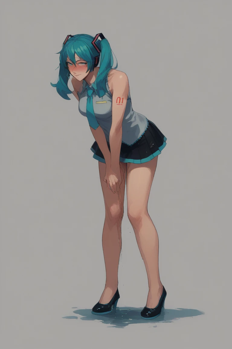 (tmasterpiece, hiquality, beste-Qualit), ((pixel, Pixel Art)), 1 girl , body complet, (((whitebackground))), (close - up), ((comic)), (((naked ass))) ,((((Clean White Background))), (Posing) , sports body, (Random Pose), Average Breasts , blushful