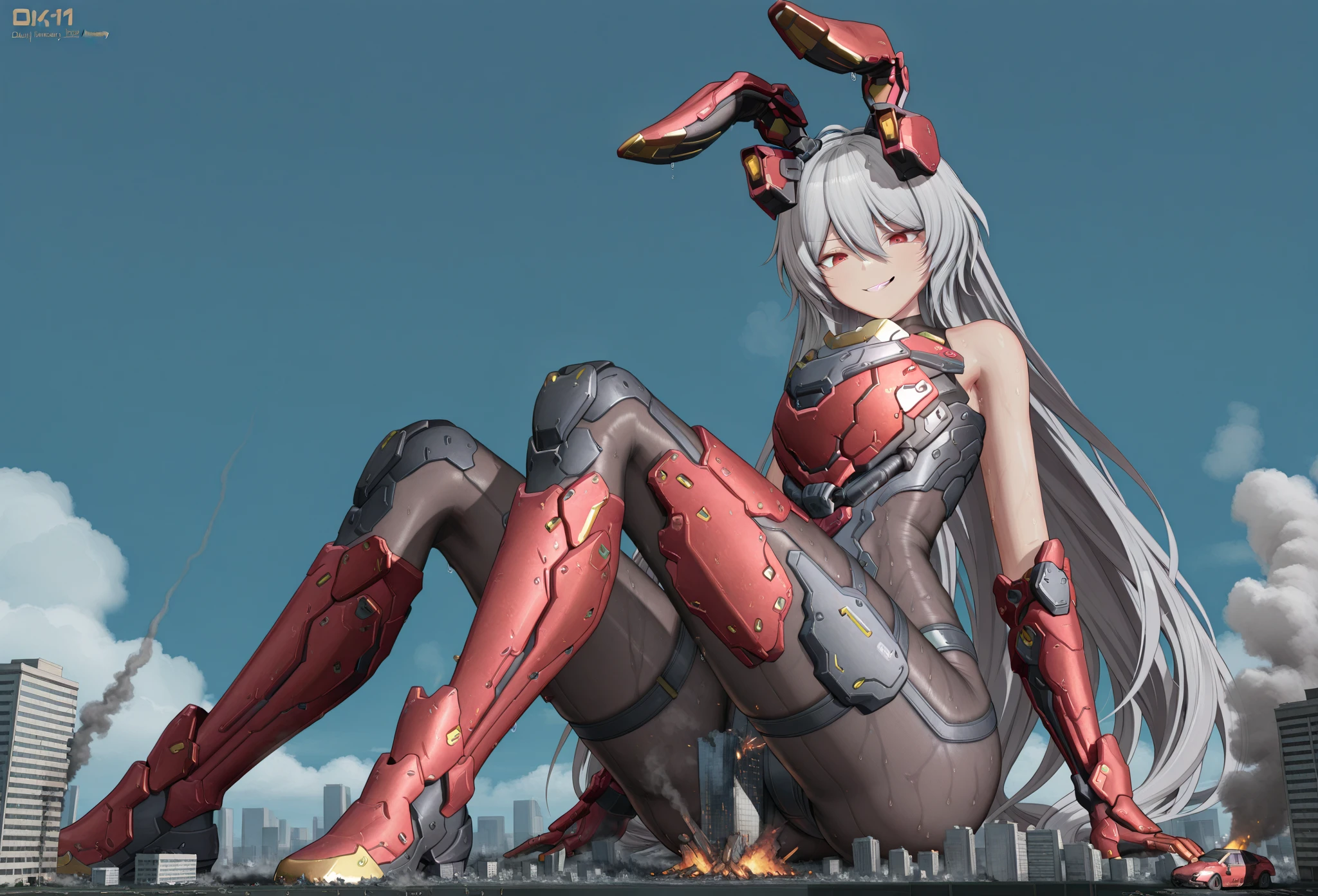 (Photorealistic:1.8, highest quality:1.8,8K masterpiece:1.8,High resolution,Mastepiece:1.8,RAW Photos,Cinematic lighting),No split screen、cyber punk、Back alley of the city、
 (Fighting Android Girl 1:1.3)、Completely naked、choker、Shark themed helmet、High leg bodysuit、Knee-high boots、Pop design decoration、Image color is purple、
Beautiful ass、Beautiful thighs、Nipples sticking out from clothes、Nipples visible through clothing、Plump nipples、cameltoe、correct２Benzu、Glowing red eyes、Fine Lines