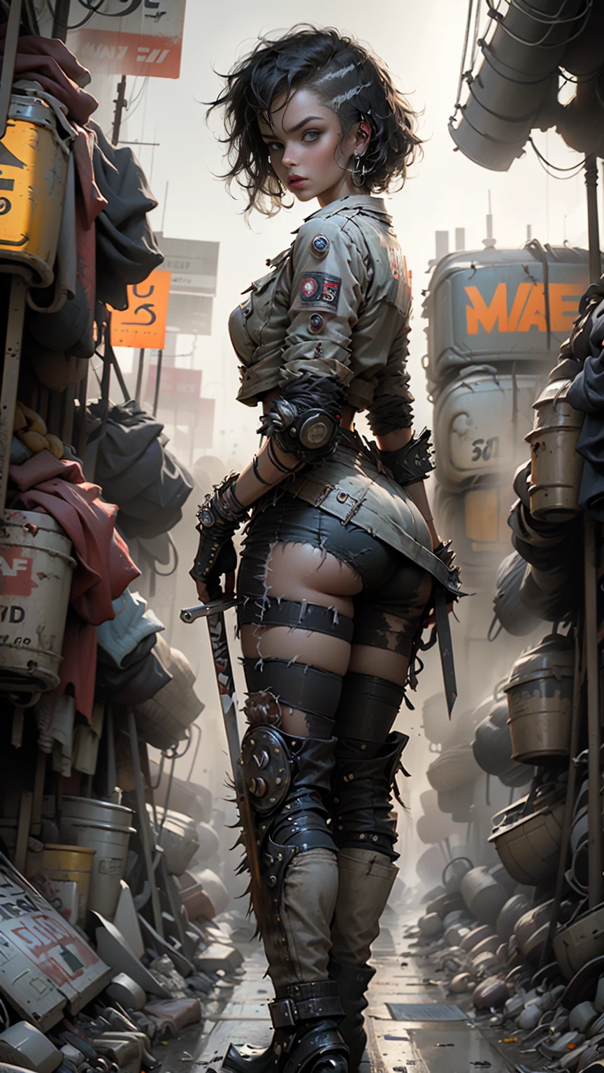 <lora:BetterCocks:0.777> <lora:gasmask:0.888> <lora:postapocalypse3:1.000> <lora:epi_noiseoffset2:0.999>
(postapocalypse:1.333)
1girl, female focus, squatting, legs apart, black high platform boots, large penis, erect penis, gas mask, black hair, two long braids on her head, latex, black bodysuit, nsfw, dark studio
ultra high res, 4k, hdr, best quality, masterpiece, photo-realistic, perfect detail, cinematic lighting, soft shadows, soft lighting, soft reflections