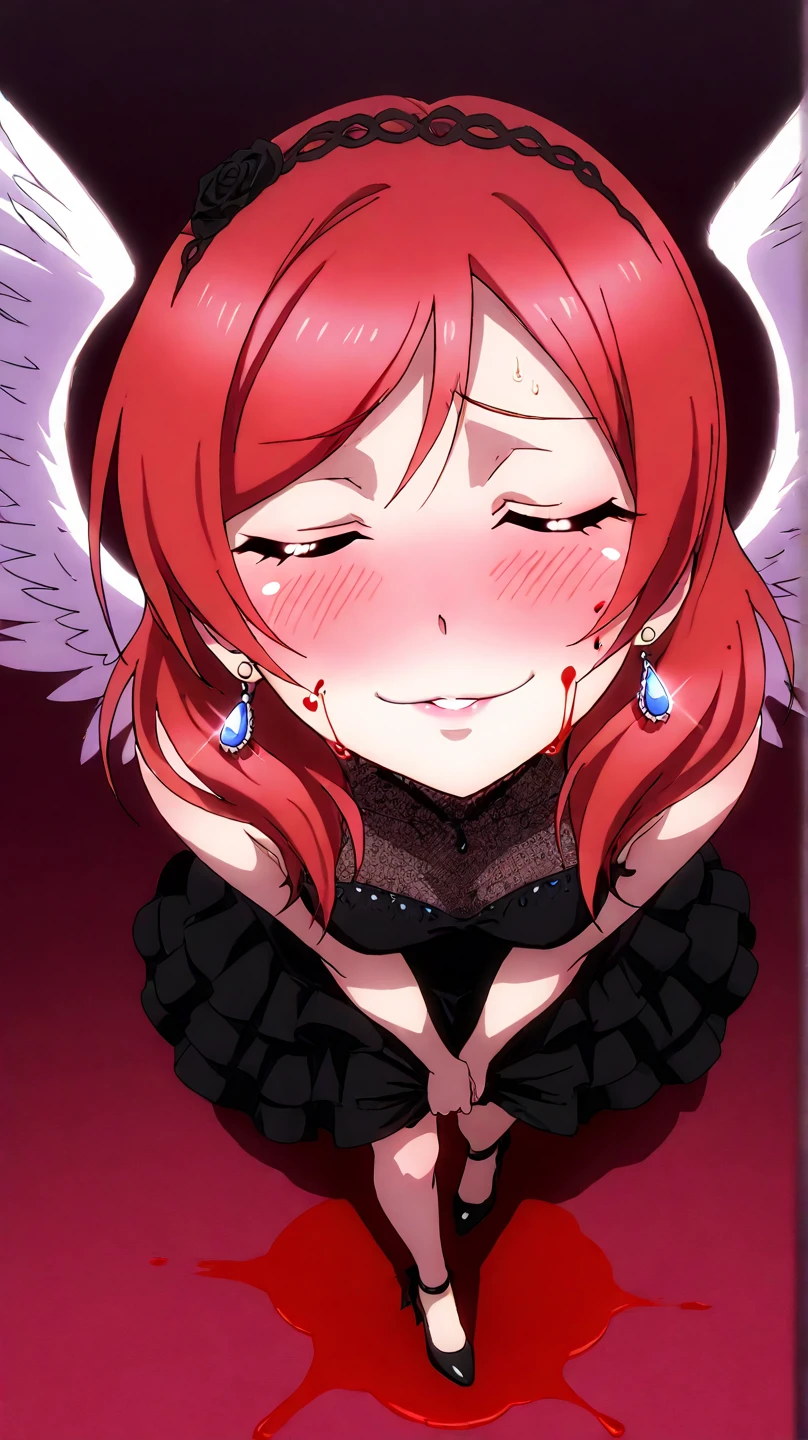 masterpiece, best quality,1girl, (rolling eyes:1.3),<lora:ahegao_v2.5:1.8>
<lora:Arimakana_v4:1> arimakana,close-up,(smile,open mouth, tongue out:1.2)