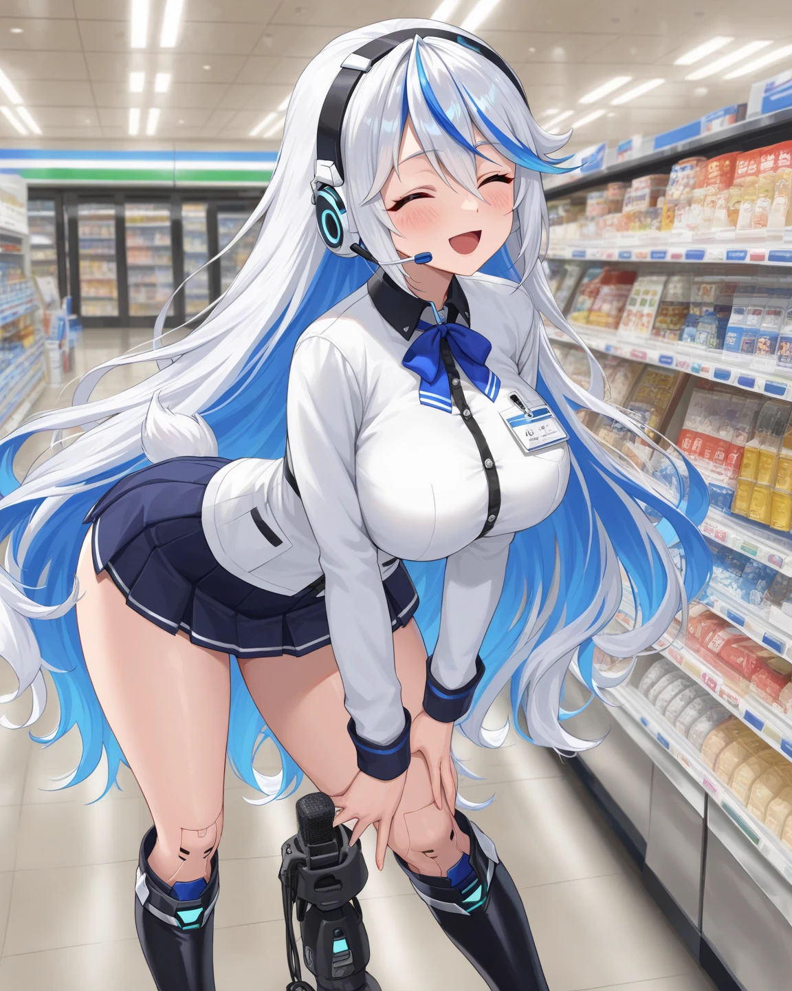 Girl shopping at the supermarket、There are items in the basket、Pick up and select the product、Merchandise Shed、Have a basket、Inserting a vibrator into your、blush、Pussy juice overflows from the pussy、The vibration of the vibrator makes her pussy juice drip、Vibrator Masturbation、Horny girl、、Her pussy juice is dripping all the way to the floor、Stringy pussy juice、A young girl with a baby face、Lace dress、Lace Stockings、((Pants in Vibe))Pussy juice overflows and climaxes