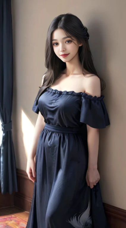 Top-quality Realistic,Official art,Highly detailed CG Unity 8k wallpaper,ultra-detailliert,hight resolution,Physically-based rendering,Magnificat,finely detail,masterpiece,Best Quality,ultra detailed,Mature beauty,Beautiful women,1girl,moist lips,sexy lips,Sexy smile,Gentle smile, 20 years old, Beautiful bare skin,Smooth bare skin, big well-shaped breasts, beautiful cleavage,beautiful Mature body,swept bangs,(medium hair:1.3), beautiful detailed eyes,Delicately expressed eyes,model shoot style,Japanese Idol,full-body, ((Santorini's Oia district)),(Beautiful Oia beach),BREAK,((Lace-up square neck dress half sleeves:1.3)),BREAK,model pose,Walking position,(standing on the sandy beach),cute smile,A gentle smile like a goddess,shoot from below, ((close-up)),
