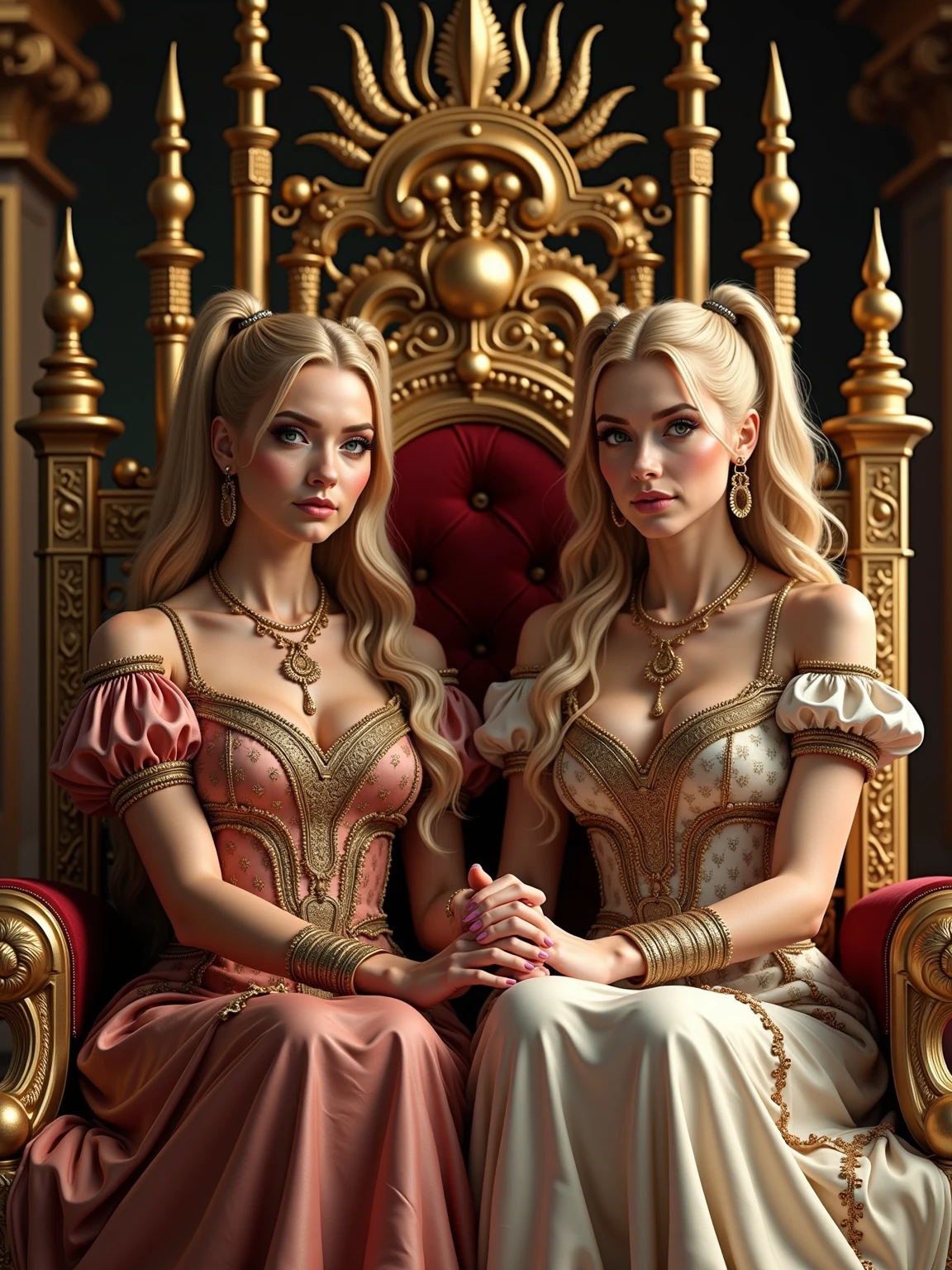 oil painting, Victorian 16yo teen wearing(((( long white dress))))) sofa sitting, long blonde hair, by Ross Tran & michael garmash & Terry O'Neill, FEMALE, (PERFECT FACE, SEXY LIP), (Sharp detailed face & eyes:1.2), smile, (neckline of huge breasts:1.2), pov, full body, (INTRICATE, HIGH DETAIL:1.1)