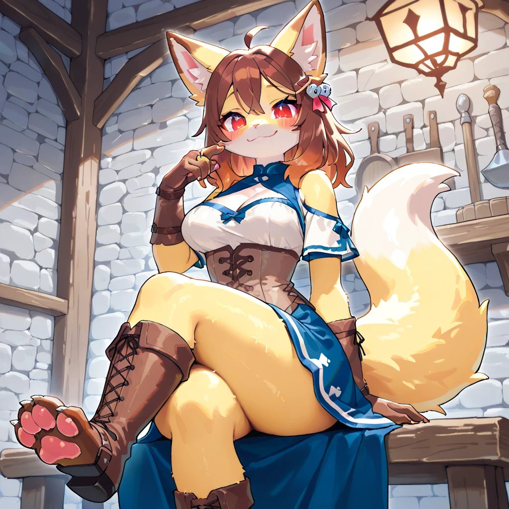 milf, mature, china dress, stocking, holo a wolf girl, female furry mini cute style, holo a wolf girl, furry brown body, holo if a wolf girl, furry, fox tail, furry art!!!, curvy , Camel toe very obvious, , pubes, fishnet stockings wrap the thighs, absurdly long hair, erotic, Sci-fi, beautiful clothes , Lace, lace trims, lace clothing, lace clothing, pubes, thick thighs