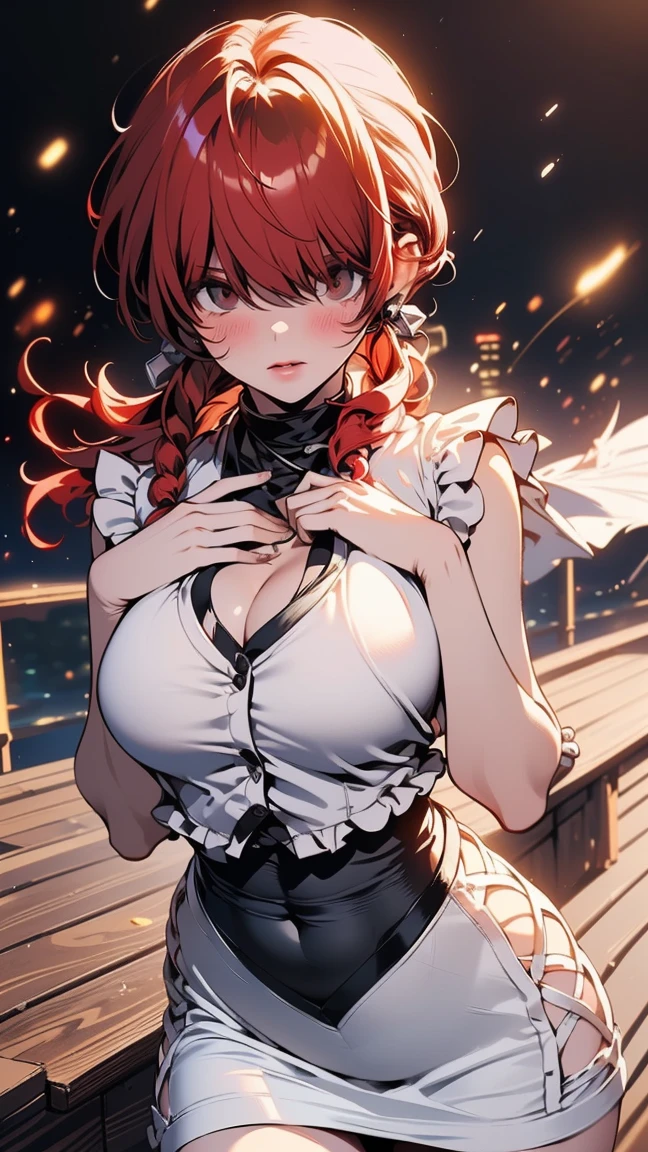 (uma bela deusa da luz e da sabedoria), (cara fofa), (com sardas), (olhos azuis que refletem as estrelas), (((curly red hair that reaches her feet))), (suas roupas lembram a da deusa Atena), dresses worn in ancient Greece, her intellectual air as a philosopher, a soft smile with full lips, her body also has freckles, she wears jewelry in her necklaces and rings, renderizado, Luz e sombras marcadas, cores vibrantes e bem marcadas, Subsurface scattering, cinematographic, Photo Session, Fotografado na lente de 25mm, profundidade de campo, Tilt Blur, velocidade do obturador 1/1000, F/22, White balance, 32k, Super-Resolution, Por foto RGB, half rear lighting, luz de fundo, dramatic lighting, incandescente, Soft lighting, volumetric, Dia do Conto, global ilumination, Global Screen Space Illumination, Scattering, Sombras, Rough, Cintilante, Lumen reflections, screen space reflections, Diffraction Grading, chromatic aberration, Deslocamento de GB, Linhas de varredura, Ambient occlusion, antialiasing, FKAA, TXAA, RTX, SSAO, Sombreadores OpenGL, Post processing, post - production, cell-shading, Mapeamento de Tons, ..cgi, VFX, SFX, Insanamente detalhado e intrincado, Hiper maximalista, elegante, dynamic pose, fotografia, volumetric, ultra-detalhado, detalhes intrincados, super detalhado, ambient –uplight –v 4 –q 2