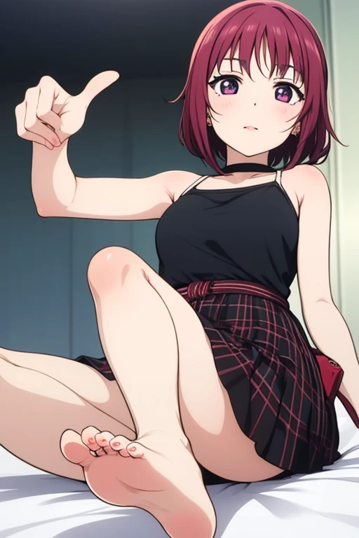 (masterpiece:1.4), best lightning, incredible details, best quality, 1girl, (no panties:1.5), wide spread legs, blush, spread pussy,heart-shaped pupils, bukkake, cumdrip, cum in pussy, tongue out, <lora:CarolSW:0.7>,medium breasts, red sleeveless sweater, <lora:add_detail:0.4> ,<lora:detailed_eye:0.4>