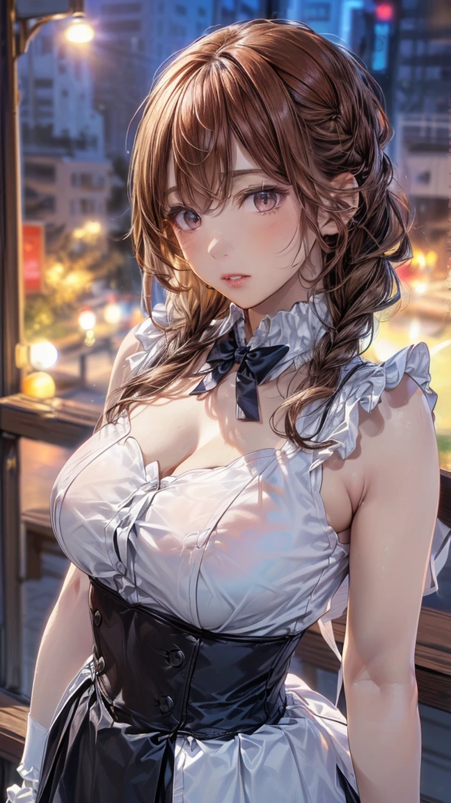 masterpiece:1.2, highest quality, 16k, High resolution, Ultra-realistic, Realistic:1.37, Beautiful details:1.2, sexy, Married women, Big Breasts, Mature Woman, Brown, Long Hair, Good lift、Showing nipples, Beautiful delicate(hair, face, Long eyelashes, eye, student, lips), sparkling eye, shining rosy lips, Blushed, Through the front hair,Big Breasts, Showing panties