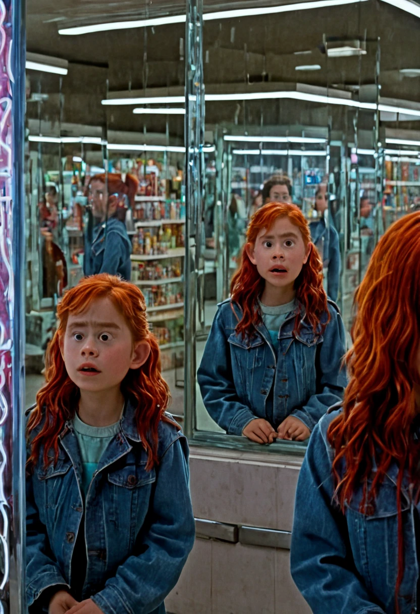 there is a woman and a child that are taking a selfie, cinematic digital painting, photorealistic digital painting, realistic art style, realistic digital painting, photorealistic artstyle, super realistic painting style, realistic artstyle, cinematic realistic portrait, oil on canvas. cinematic, movie still 8 k, ultra realistic digital painting, 8k digital painting, childrens art in artstation