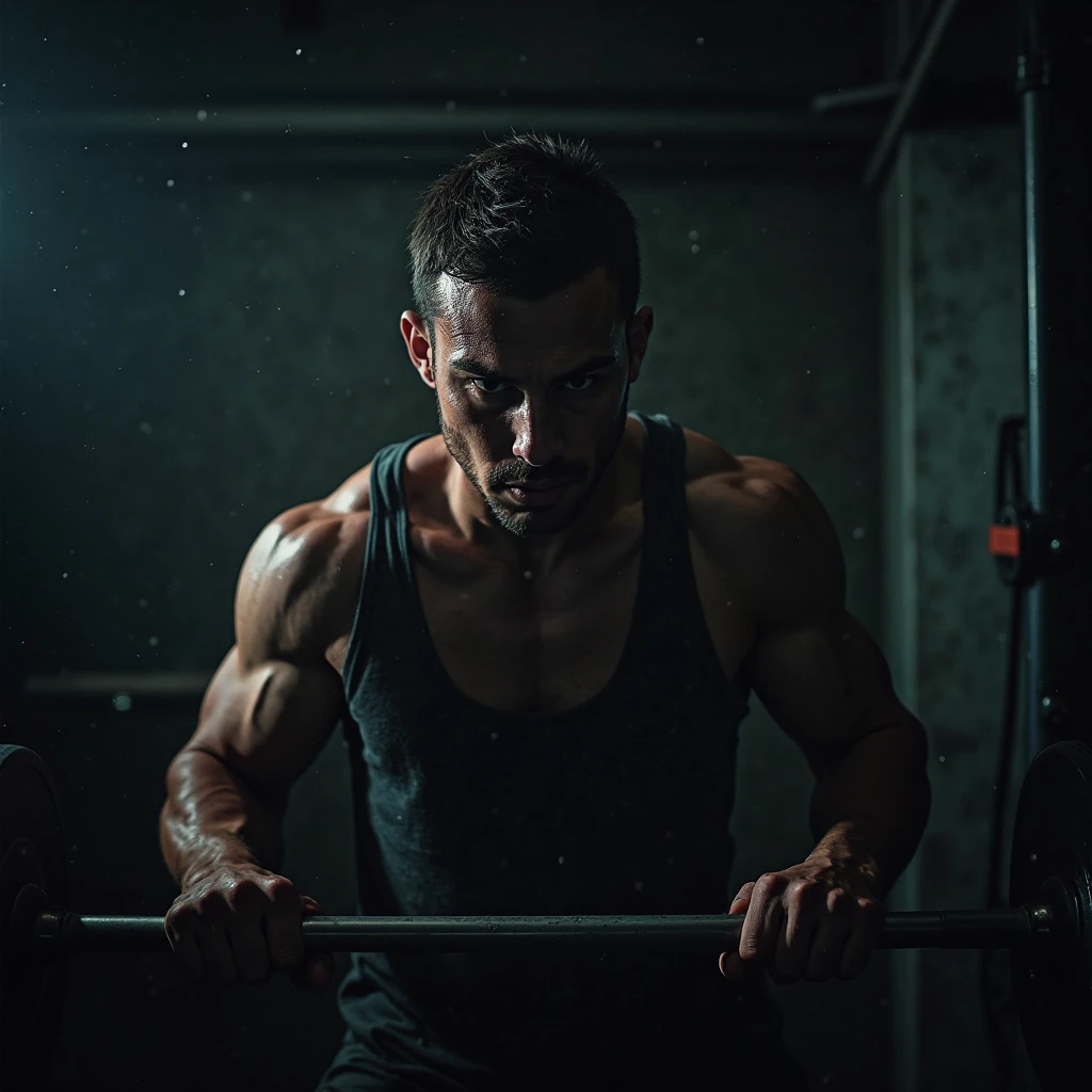 a picture explain about a man has enhanced physical strength and endurance