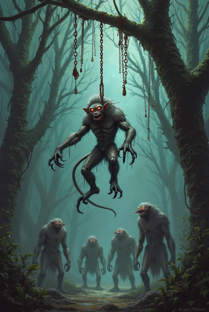 A spine-chilling movie poster featuring a sinister clown as the antagonist in a forest-set horror film. A group of young campers are seen inside a tent, petrified and huddled together, while the menacing clown looms outside, ready to strike. The forest is eerily dark, with only the moonlight illuminating the scene. The overall atmosphere is one of suspense and dread, as the audience anticipates the next terrifying moment.