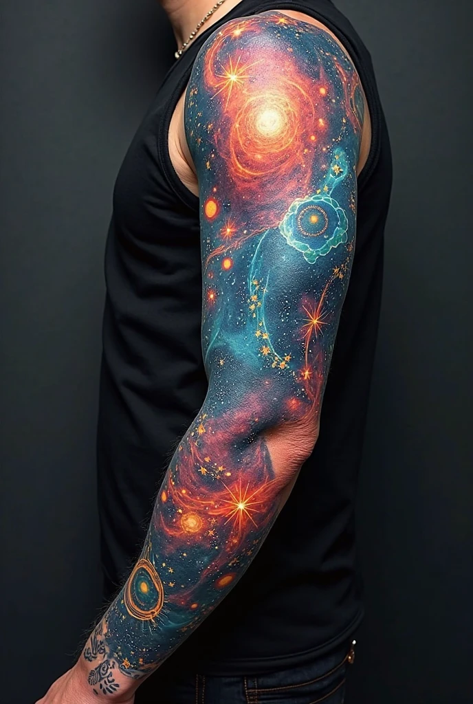 Astronomy tattoo 