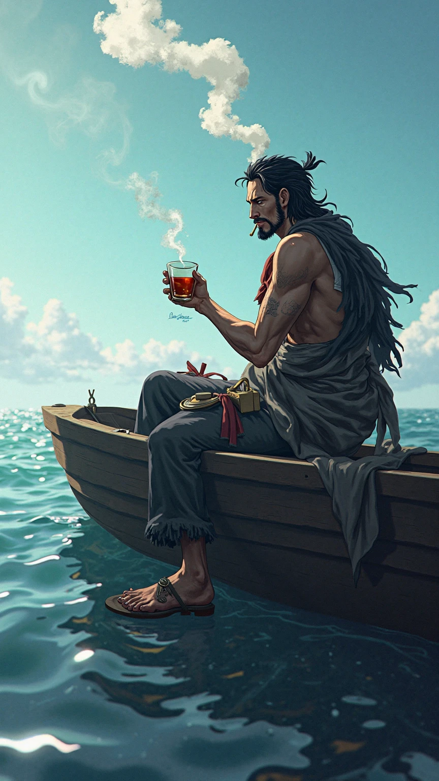 Best quality, masterpiece,ultra high res,detailed background,realistic, muscular hairy man in the Water,from above,closed eyes,1man,solo,male,muscular,mature male,facial hair,beard,short hair,lying,lotus,candle,water,real shadow and light,depth of field,loincloth, night time, dramatic lighting,