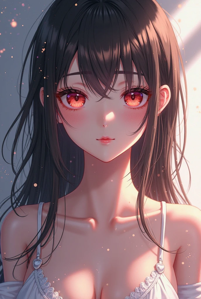 A gorgeous anime woman, beautiful detailed eyes, beautiful detailed lips, extremely detailed face and skin, long eyelashes, sensual expression, provocative pose, erotic, intimate, romantic, cinematic lighting, warm color palette, (best quality,4k,8k,highres,masterpiece:1.2),ultra-detailed,(realistic,photorealistic,photo-realistic:1.37),having sex,naked